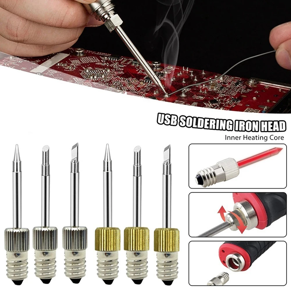 E10 Interface Soldering Iron Tips Welding Tips USB Soldering Tip Set B/ C/ K Type Welding Head Soldering Tools Branding Iron
E10 Interface Soldering Iron Tips Welding Tips USB Soldering Tip Set B/ C/ K Type Welding Head Soldering Tools Branding Iron