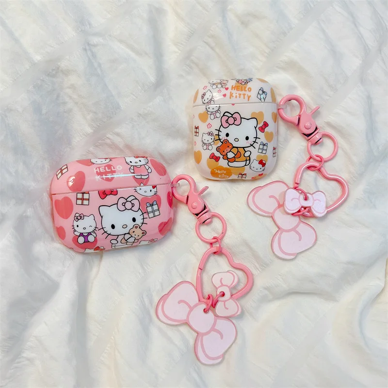 Cartoon Kitty Bowknot Pendant Case for Apple AirPods 1 2 3 Pro Cases Cover IPhone Bluetooth Earbuds Earphone Air Pod Pods Case
Cartoon Kitty Bowknot Pendant Case for Apple AirPods 1 2 3 Pro Cases Cover IPhone Bluetooth Earbuds Earphone Air Pod Pods Case