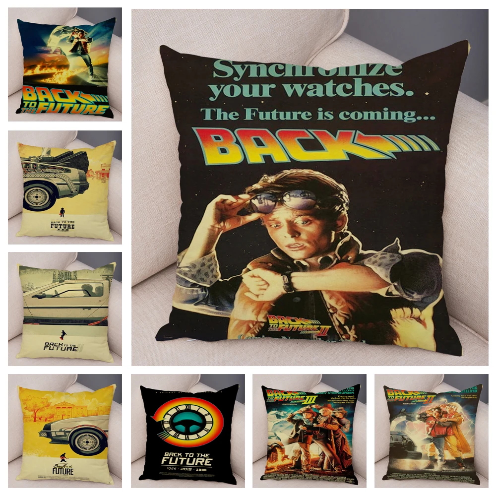 Cartoon Classic Movie Cushion Cover Decor Back To The Future Pillowcase For Sofa Home Car
Cartoon Classic Movie Cushion Cover Decor Back To The Future Pillowcase For Sofa Home Car