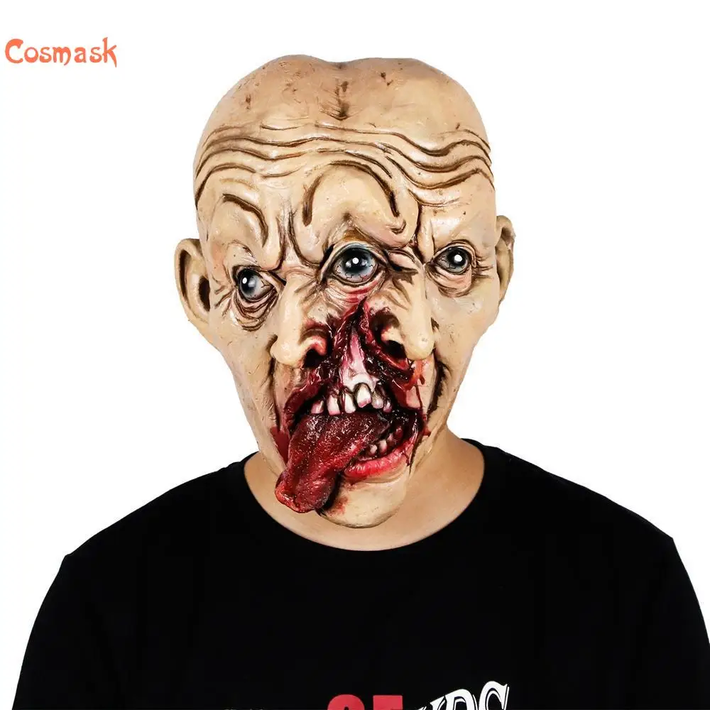 Halloween Double Face Mask Cosplay Three Eyes Two Nose Scary Mask Halloween Latex Mask Party Mask
Halloween Double Face Mask Cosplay Three Eyes Two Nose Scary Mask Halloween Latex Mask Party Mask