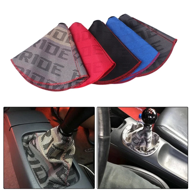 

Car Knob Collar Cover Universal Car Accessories Shift Lever Letter Patterns Gear Shift Knob Collar Gaiter Sleeve 자동차용품 ручка кпп