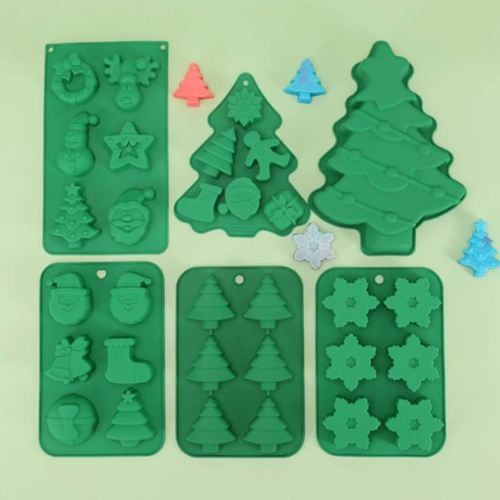 Silicone Mold Bakeware Food Grade Cake Mold Christmas Decoration Gifts Baking Chocolate Snowman Accessories Trees Cake Diy R9r4
Silicone Mold Bakeware Food Grade Cake Mold Christmas Decoration Gifts Baking Chocolate Snowman Accessories Trees Cake Diy R9r4