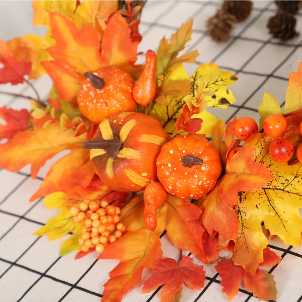 Home Décor Halloween Pumpkin Wreath Reusable Smaller Pumpkins Special Person 35cm Fall Foliage Hanging Outdoors
Home Décor Halloween Pumpkin Wreath Reusable Smaller Pumpkins Special Person 35cm Fall Foliage Hanging Outdoors