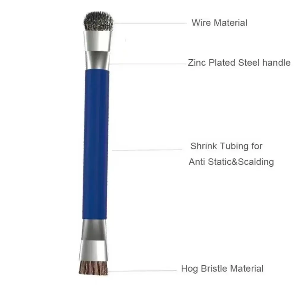 SS-022B Safe Brush Anti-Static Motherboard PCB Cleaning Brush For Mobile Phone Repair Tools Kit Double Head Convenience Brush
SS-022B Safe Brush Anti-Static Motherboard PCB Cleaning Brush For Mobile Phone Repair Tools Kit Double Head Convenience Brush