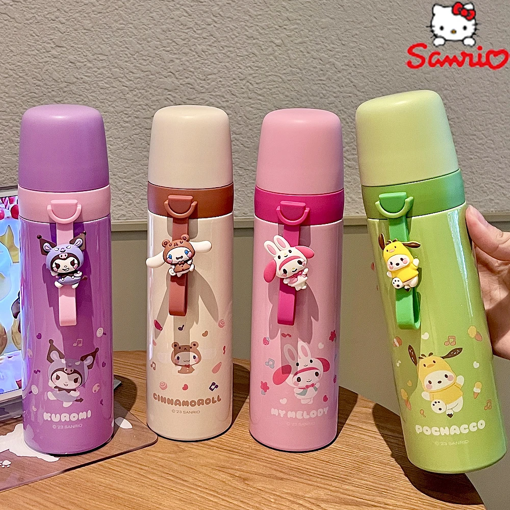 500ML Sanrio Thermos Mug Anime Cinnamoroll Kuromi My Melody Pochacco Cartoon Kawaii Sports Water Cup Cute Kid Water Bottle Gift
500ML Sanrio Thermos Mug Anime Cinnamoroll Kuromi My Melody Pochacco Cartoon Kawaii Sports Water Cup Cute Kid Water Bottle Gift