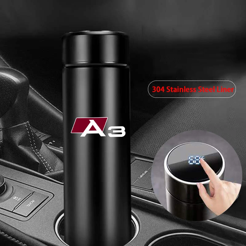 Автомобильные аксессуары для audi A3 A4 A5 A6 A7 A8 Q3 Q5 Q7 Q8, портативная чашка из нержавеющей стали с индикатором температуры, изоляционная бутылка
Автомобильные аксессуары для audi A3 A4 A5 A6 A7 A8 Q3 Q5 Q7 Q8, портативная чашка из нержавеющей стали с индикатором температуры, изоляционная бутылка
