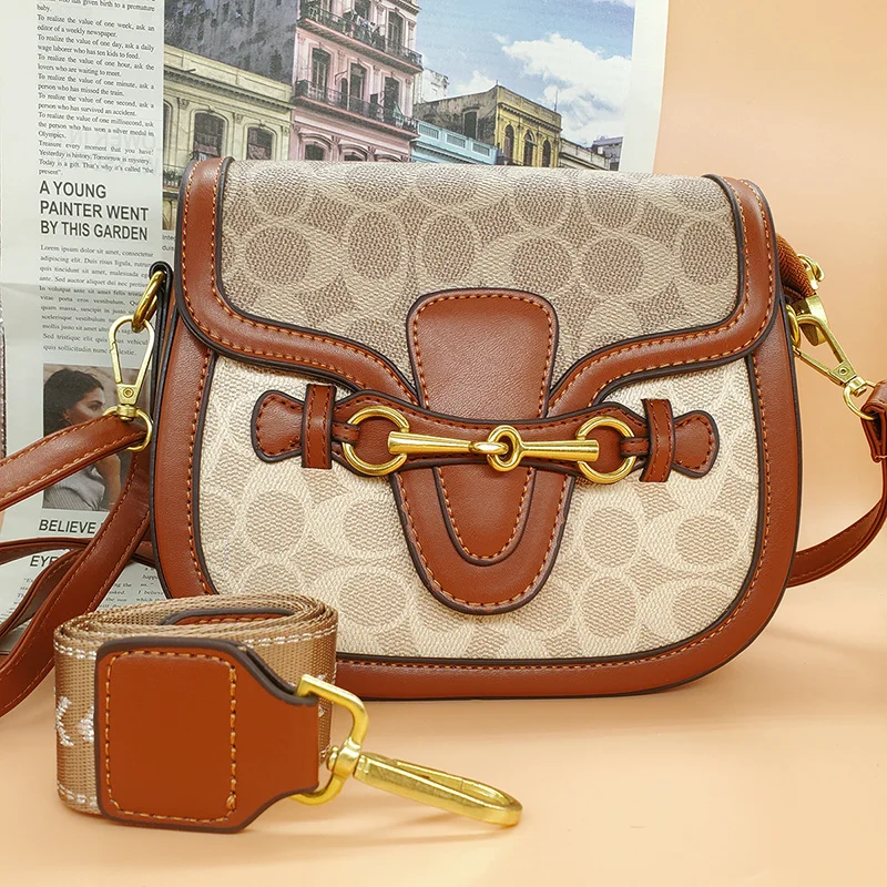 Retro Shoulder Bag High Quality Female Saddle Bag for Women Pink Luxury Designer Handbag Wide Strap Crossbody Bag Purse
Retro Shoulder Bag High Quality Female Saddle Bag for Women Pink Luxury Designer Handbag Wide Strap Crossbody Bag Purse