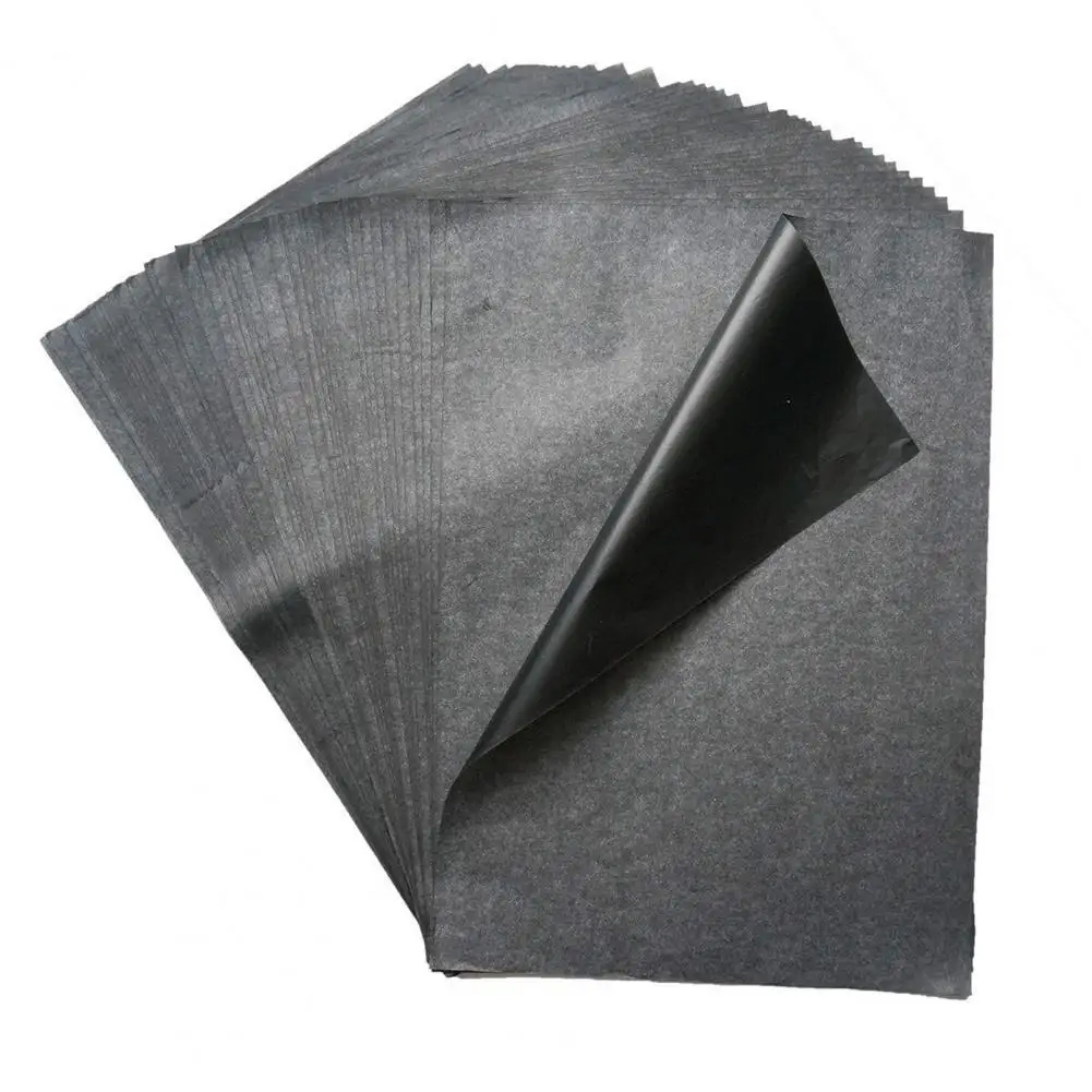 

Single-sided Paper Transfer Copy Anti-fade Tracing Sheets Paper Convenient 100 For Carbon Office Carbon Paper