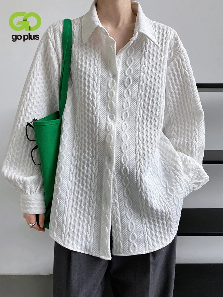 GOPLUS Women's Coat Autumn 2022 Long Sleeve White Brown Jackets Vintage Geometric Shirt Coats Chaqueta Mujer Invierno C60374
GOPLUS Women's Coat Autumn 2022 Long Sleeve White Brown Jackets Vintage Geometric Shirt Coats Chaqueta Mujer Invierno C60374