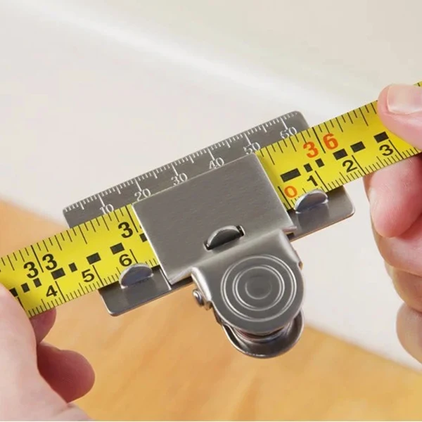 Metal Measuring Tape Clip Holder Precise And Clear Measuring Tool Woodworking Positioning Accessories Wood Measure Locate Tools
Metal Measuring Tape Clip Holder Precise And Clear Measuring Tool Woodworking Positioning Accessories Wood Measure Locate Tools
