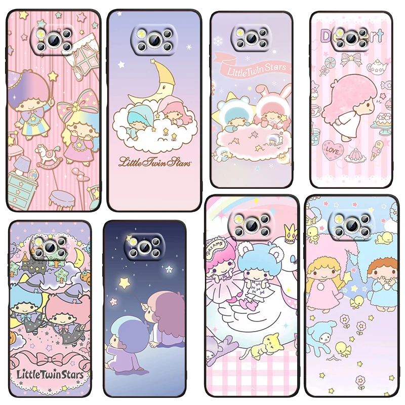 Little Twin Stars Cute For Xiaomi Civi Mi Poco X4 X3 NFC F3 GT M4 M3 M2 X2 F2 Pro C3 4G 5G Soft TPU Cover Black Phone Case
Little Twin Stars Cute For Xiaomi Civi Mi Poco X4 X3 NFC F3 GT M4 M3 M2 X2 F2 Pro C3 4G 5G Soft TPU Cover Black Phone Case