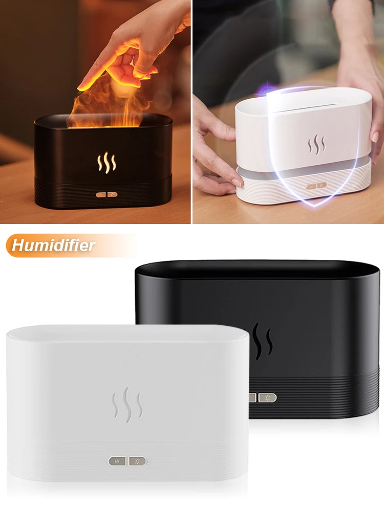 Humidifier With Simulation Flame Silent Rechargeable Aromatherapy Diffuser Night Light With Auto Shutdown For Home Office
Humidifier With Simulation Flame Silent Rechargeable Aromatherapy Diffuser Night Light With Auto Shutdown For Home Office