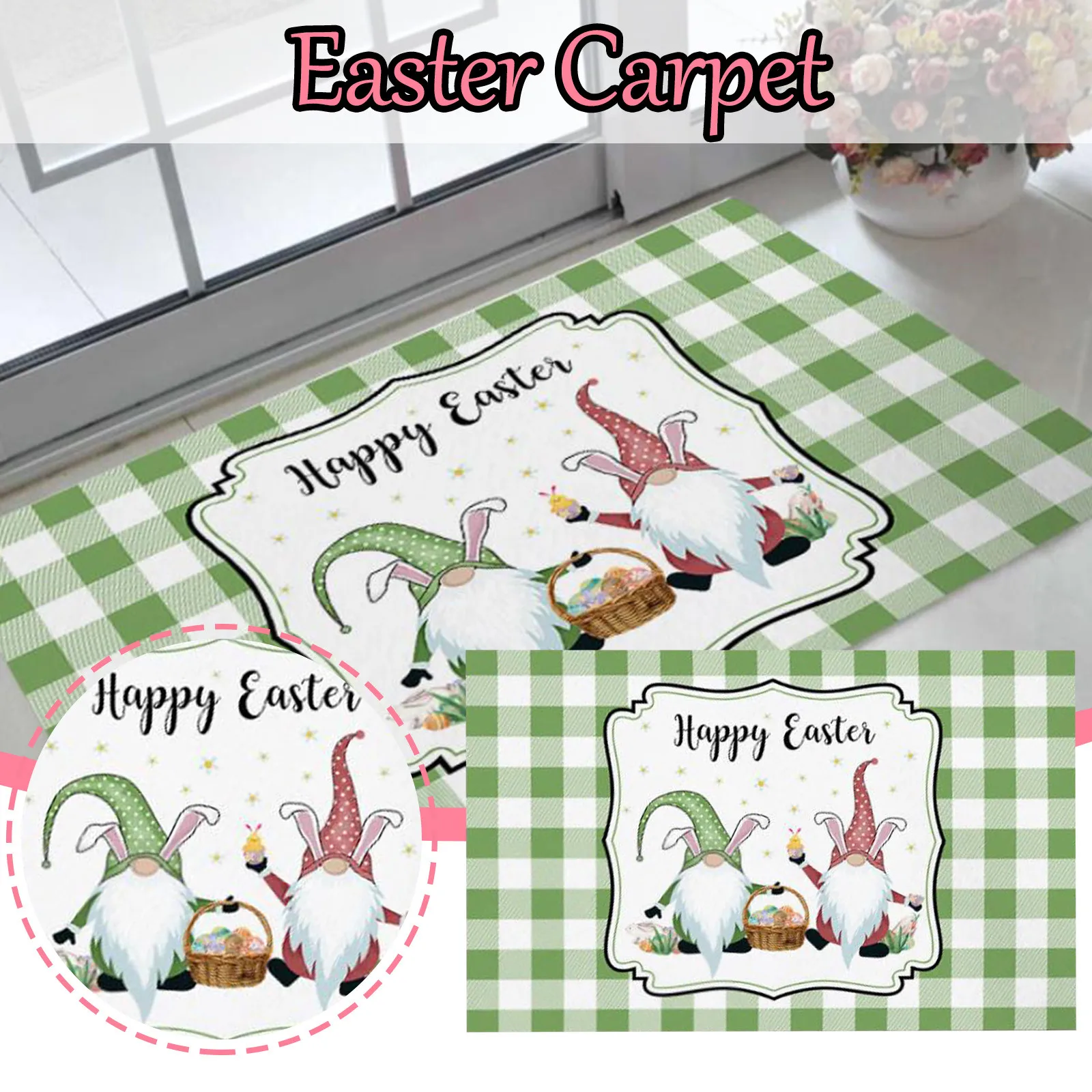 Easter faceless doll Cute Doormats Animal Easter Decoration Floor Mat Indoor Outdoor Entrance Bathroom Door Mats Household items
Easter faceless doll Cute Doormats Animal Easter Decoration Floor Mat Indoor Outdoor Entrance Bathroom Door Mats Household items