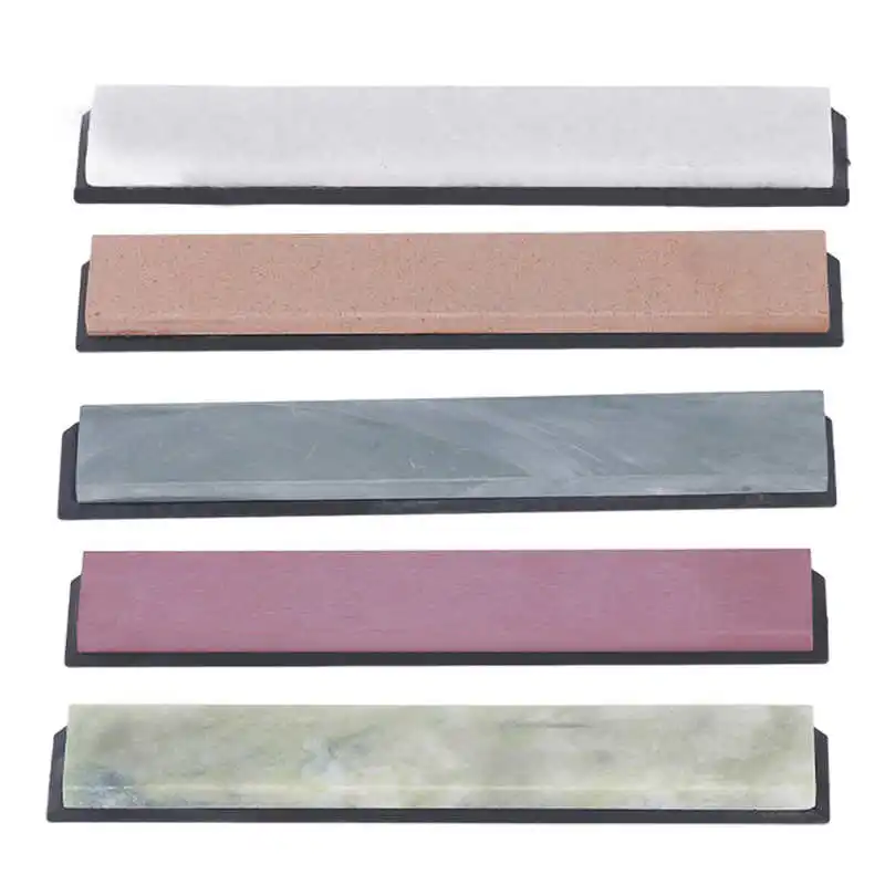 Whetstone Strip Knife Sharpener Set with Non Slip Pad Sharpening Stone for Kitchen
Whetstone Strip Knife Sharpener Set with Non Slip Pad Sharpening Stone for Kitchen