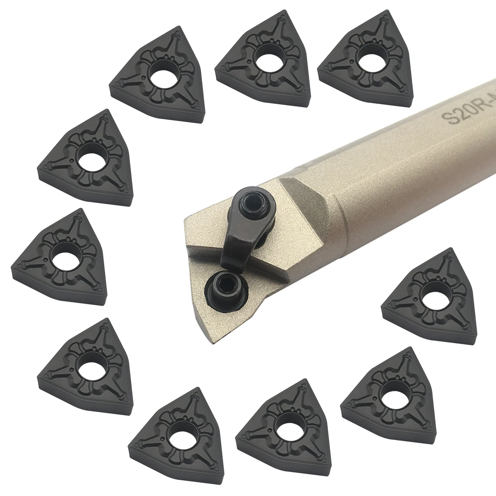 10pcs WNMG080404TMPC4125 CarbidInserts Kit 1pcs 20RMWLNR08 Internal Turning Chuck HRC35-50 Hardess CNC Tool Holder
10pcs WNMG080404TMPC4125 CarbidInserts Kit 1pcs 20RMWLNR08 Internal Turning Chuck HRC35-50 Hardess CNC Tool Holder