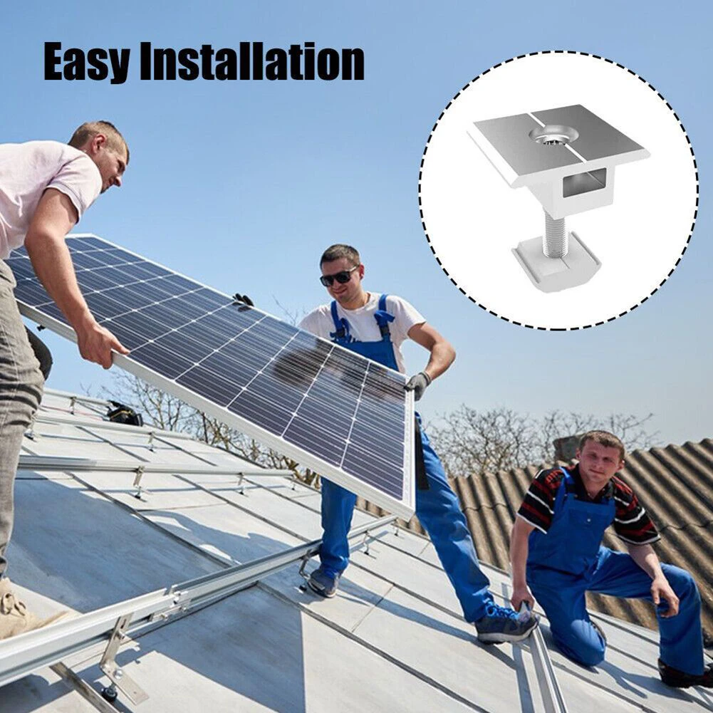 Rails Solar Panel Bracket Mounting PV Racking Trapezoidal Electrical Supplies End/Middle Clamps Home Improvement
Rails Solar Panel Bracket Mounting PV Racking Trapezoidal Electrical Supplies End/Middle Clamps Home Improvement