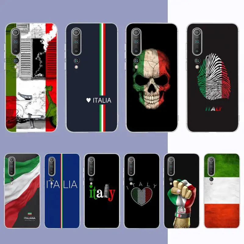 Italy Flag Phone Case for Samsung S21 A10 for Redmi Note 7 9 for Huawei P30Pro Honor 8X 10i cover
Italy Flag Phone Case for Samsung S21 A10 for Redmi Note 7 9 for Huawei P30Pro Honor 8X 10i cover