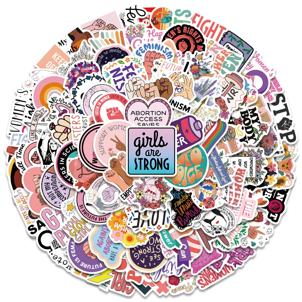 10/50/100pcs Girl Power Stickers Cool Cartoon Woman's Right Feminism Graffiti Luggage Phone Guitar Waterbottle Laptop Decals
10/50/100pcs Girl Power Stickers Cool Cartoon Woman's Right Feminism Graffiti Luggage Phone Guitar Waterbottle Laptop Decals