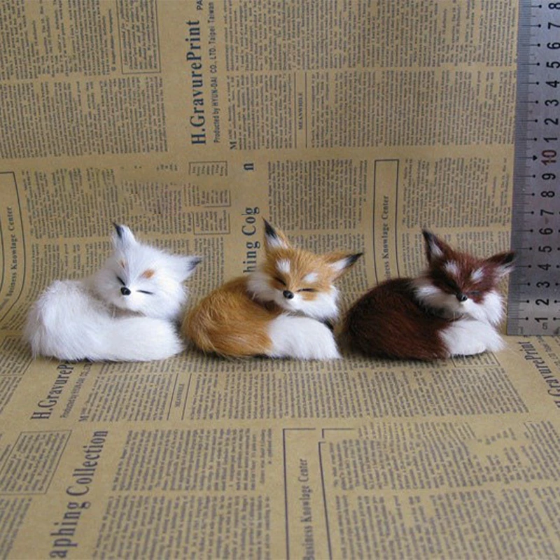 Mini Squatting Fox Model Cute Simulation Fox Home Decoration Wedding Birthday Gift Stuffed Plush Craft Animal Model Figurine
Mini Squatting Fox Model Cute Simulation Fox Home Decoration Wedding Birthday Gift Stuffed Plush Craft Animal Model Figurine
