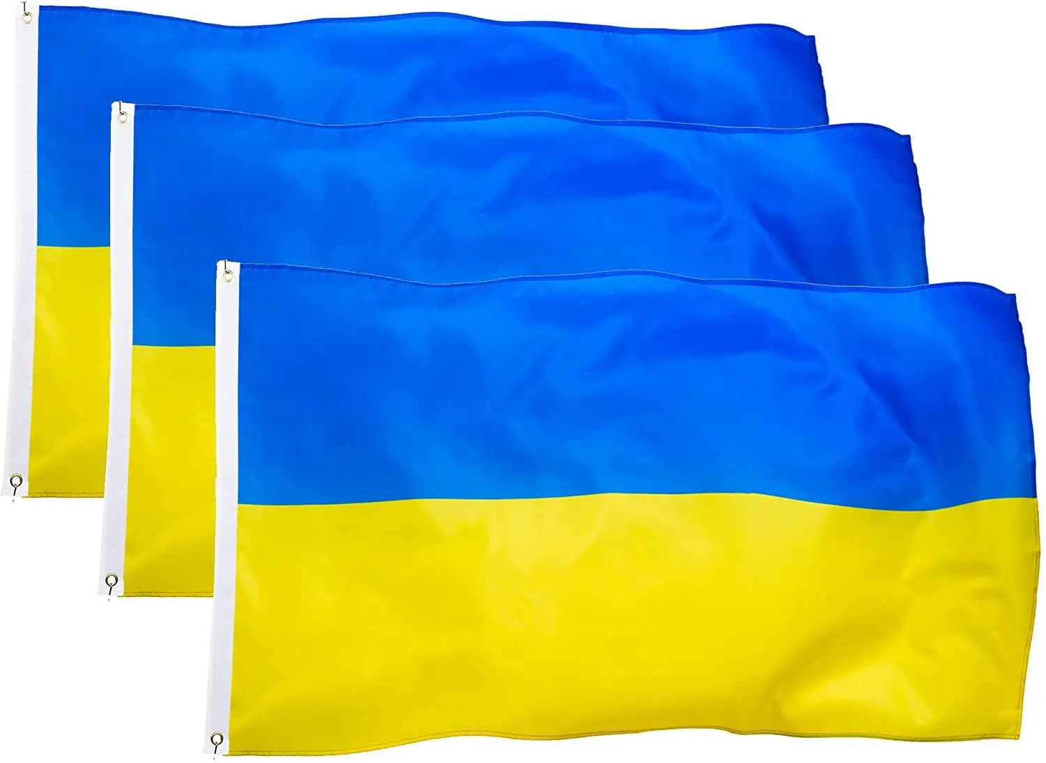 Ukraine Flags 3ftx5ft Ukrainian National Flags Polyester with Brass Grommets 3x5 Foot Flag
Ukraine Flags 3ftx5ft Ukrainian National Flags Polyester with Brass Grommets 3x5 Foot Flag