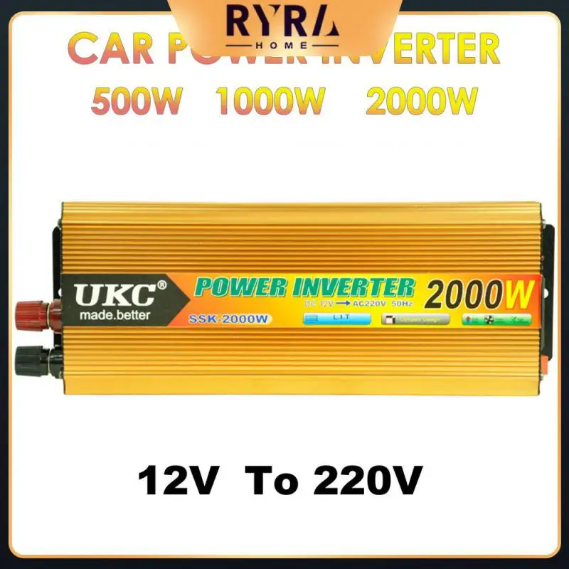 Voltage Transformer Power Converter With Led Display Dc To Ac 12v To 220v Voltage Converter 500w 1000w 2000w Portable 
Voltage Transformer Power Converter With Led Display Dc To Ac 12v To 220v Voltage Converter 500w 1000w 2000w Portable