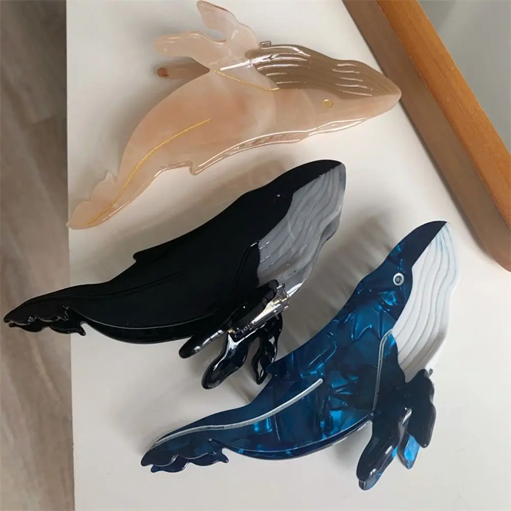 Shape Dolphin Blue Whale Animal Hair Clip Korean Style Headwear Hair Claw Acetic Acid Hair Clip Female Hair Accessories
Shape Dolphin Blue Whale Animal Hair Clip Korean Style Headwear Hair Claw Acetic Acid Hair Clip Female Hair Accessories