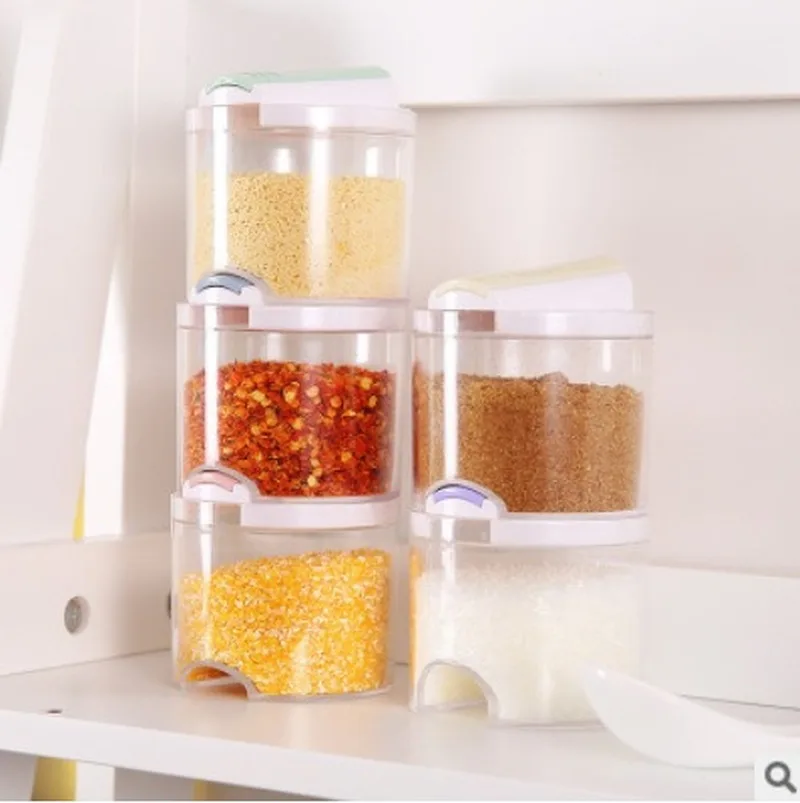 5Pcs/set Kitchen Sugar Salt Pepper Spices Rack Seasoning Organizer Bottle Pot for Condiment Spice Jar Container Set
5Pcs/set Kitchen Sugar Salt Pepper Spices Rack Seasoning Organizer Bottle Pot for Condiment Spice Jar Container Set