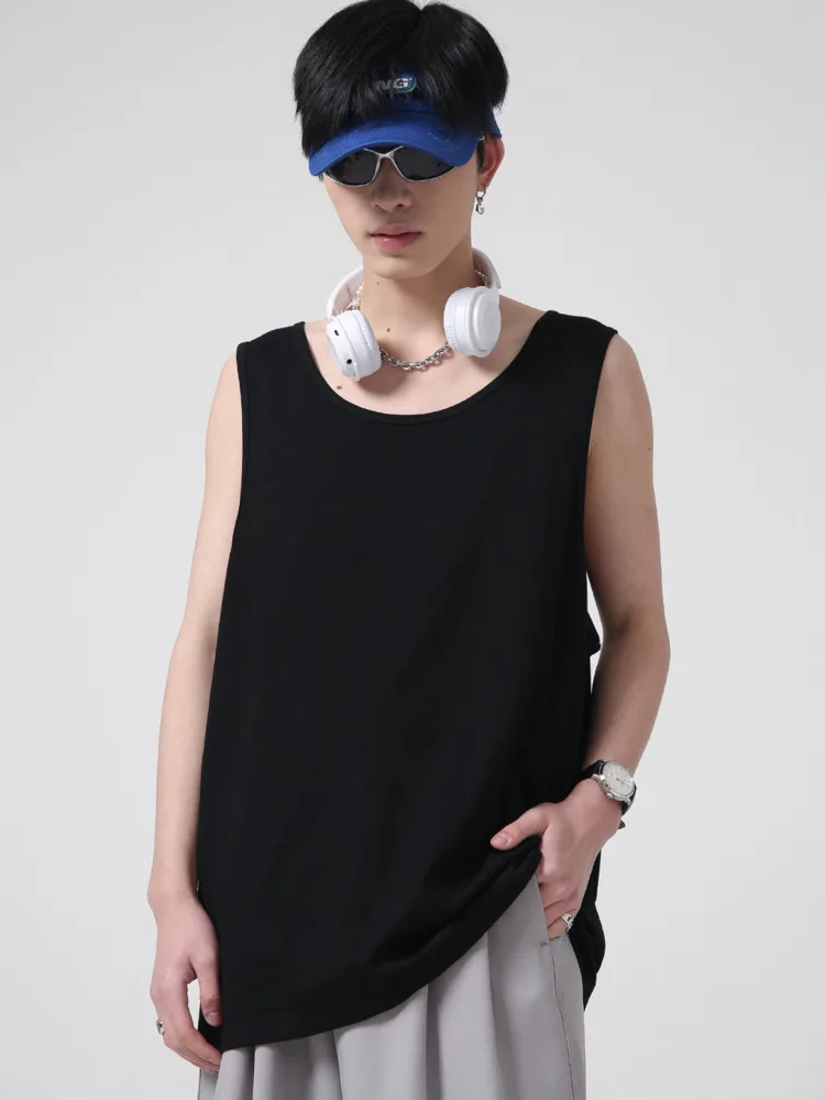SYUHGFA Men' S Wear 2022 Spring Summer New Korean Basic Simple Vest Solid Color Personalized Sleeveless T-shirt Men Tank Top
SYUHGFA Men' S Wear 2022 Spring Summer New Korean Basic Simple Vest Solid Color Personalized Sleeveless T-shirt Men Tank Top