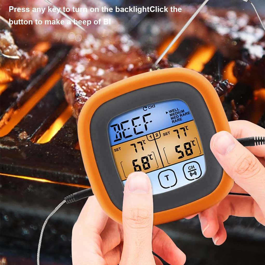 Термометр для приготовления барбекю, термометр для выпечки, нержавеющая сталь, датчик для еды, цифровой датчик температуры, высокая точност...
Термометр для приготовления барбекю, термометр для выпечки, нержавеющая сталь, датчик для еды, цифровой датчик температуры, высокая точност...