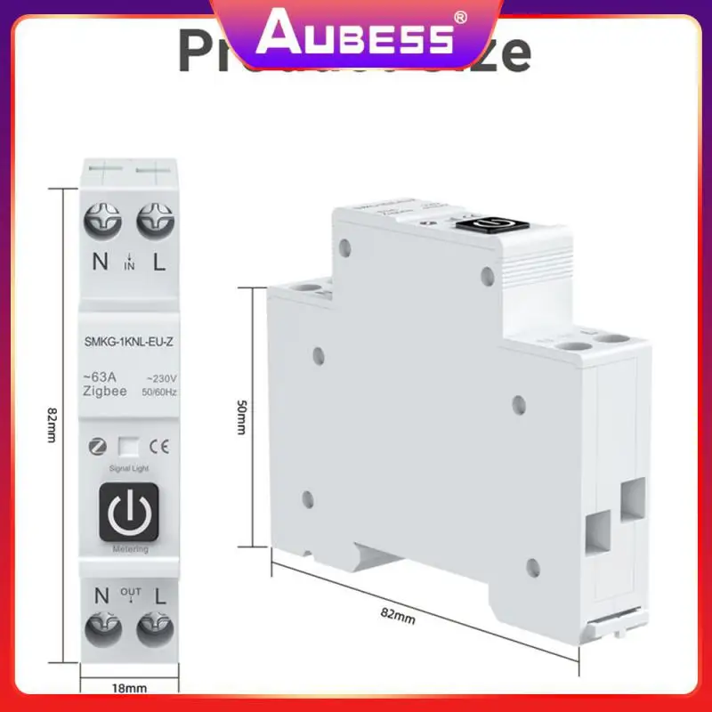 Zigbee Smart Circuit Breaker Home Automation With Metering 1p 63a Din Rail Tuya Alexa Google Home Remote Control Switch
Zigbee Smart Circuit Breaker Home Automation With Metering 1p 63a Din Rail Tuya Alexa Google Home Remote Control Switch