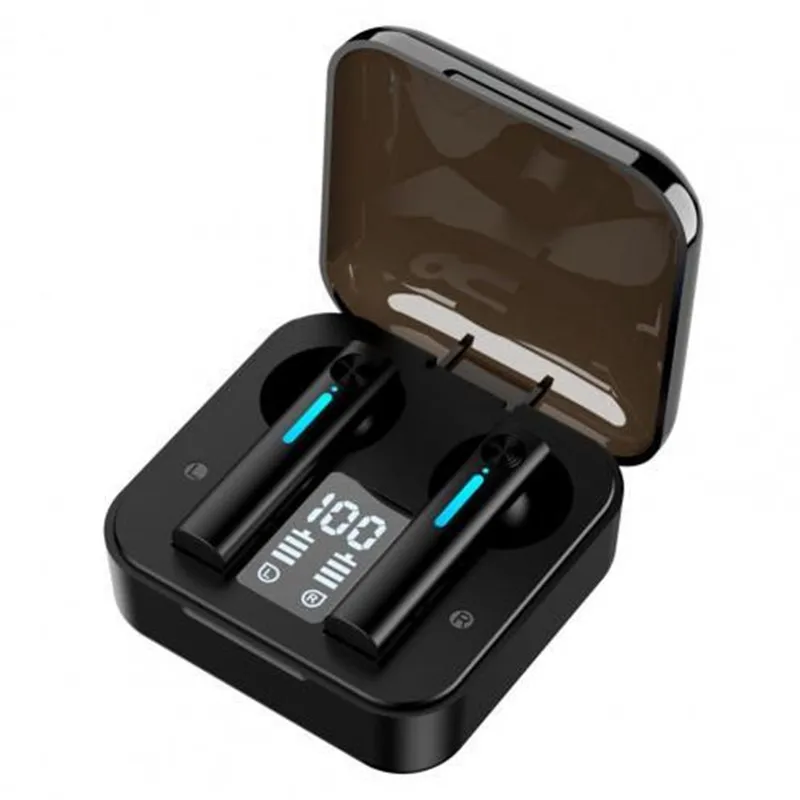 Tws Wireless Bluetooth Heavy Bass Headphones Hi-Fi Touch Digital Display Binaural Noise-cancelling Stereo Music Sports Headphone
Tws Wireless Bluetooth Heavy Bass Headphones Hi-Fi Touch Digital Display Binaural Noise-cancelling Stereo Music Sports Headphone