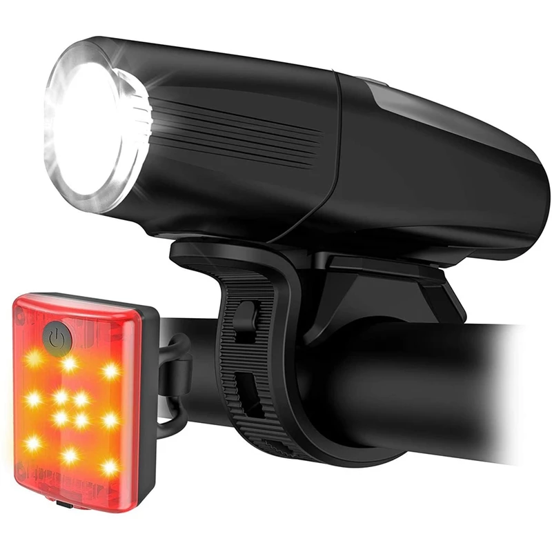 Bike Lights, Super Bright USB Rechargeable Bicycle Front Headlight And Back Taillight,4 Light Modes,Easy To Install
Bike Lights, Super Bright USB Rechargeable Bicycle Front Headlight And Back Taillight,4 Light Modes,Easy To Install