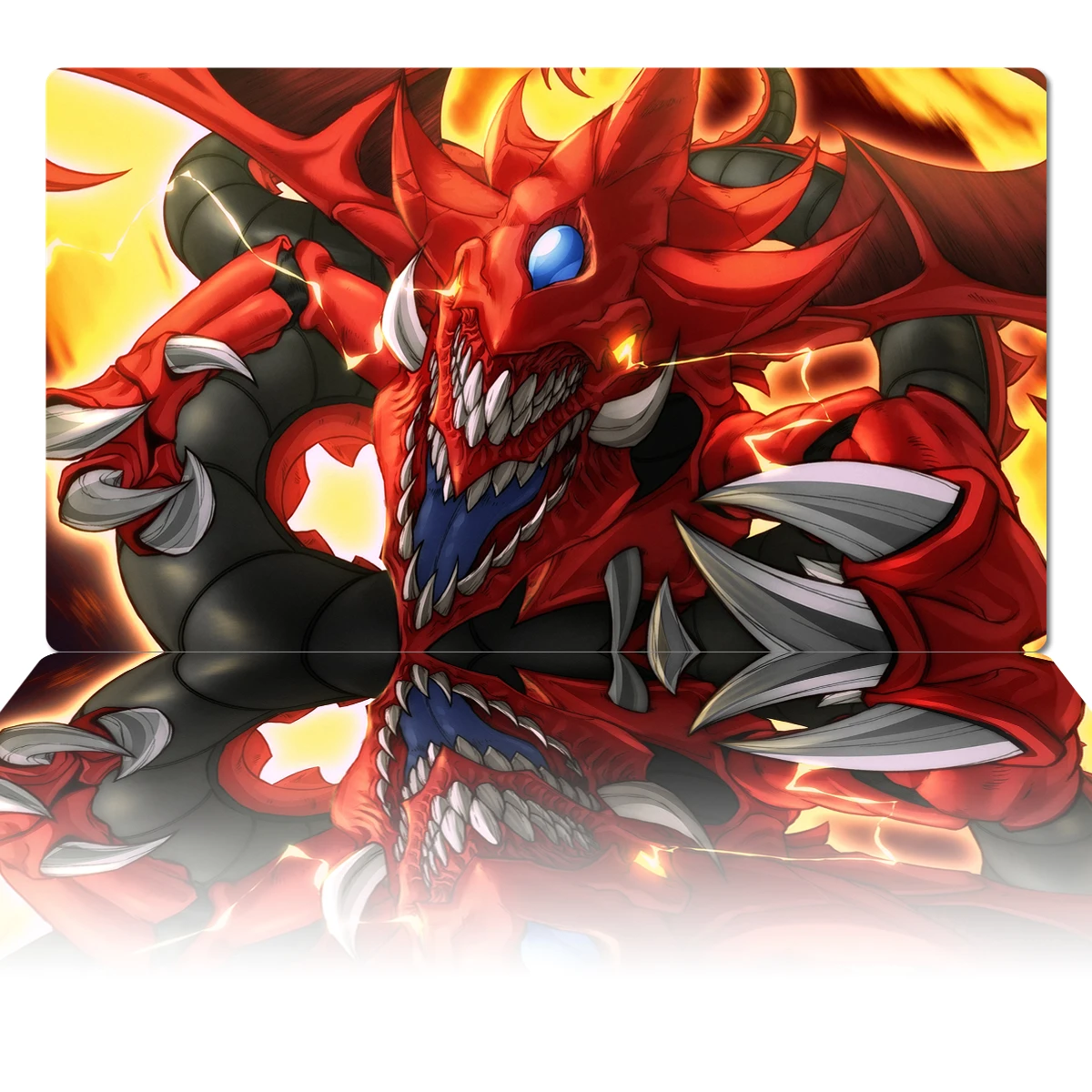 Игровой коврик YuGiOh Slifer с изображением небесного дракона, игровой коврик для настольных игр TCG и геймпада, игровой коврик для торговых карт, п...
Игровой коврик YuGiOh Slifer с изображением небесного дракона, игровой коврик для настольных игр TCG и геймпада, игровой коврик для торговых карт, п...