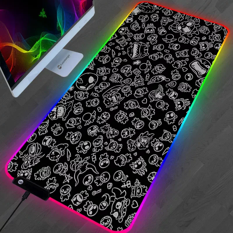 The Binding Of Isaac Mouse Pad Anime Kawaii Gaming Accessories Large Gamer XL Mause Carpet PC Desk Mat Keyboard LOL RGB Mousepad
The Binding Of Isaac Mouse Pad Anime Kawaii Gaming Accessories Large Gamer XL Mause Carpet PC Desk Mat Keyboard LOL RGB Mousepad