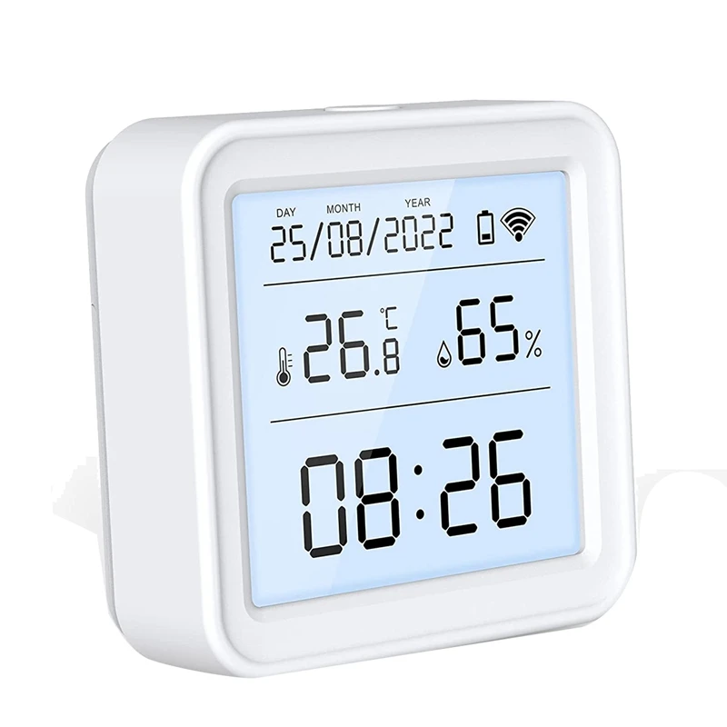 WIFI Temperature Humidity Sensor Wireless Thermometer Hygrometer Sensor Support Alexa Google Home
WIFI Temperature Humidity Sensor Wireless Thermometer Hygrometer Sensor Support Alexa Google Home