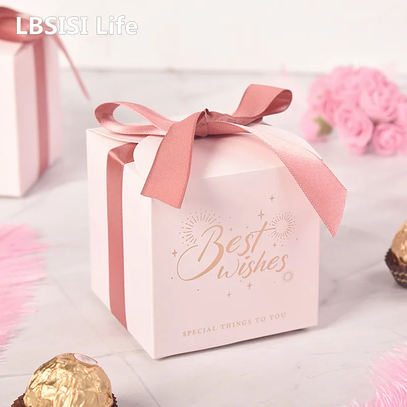 LBSISI Life 10pcs Creative Candy Packaging Box With Ribbon Chocolate Baby Shower Wedding Party Favors DIY Gift Best Wishes Decor
LBSISI Life 10pcs Creative Candy Packaging Box With Ribbon Chocolate Baby Shower Wedding Party Favors DIY Gift Best Wishes Decor