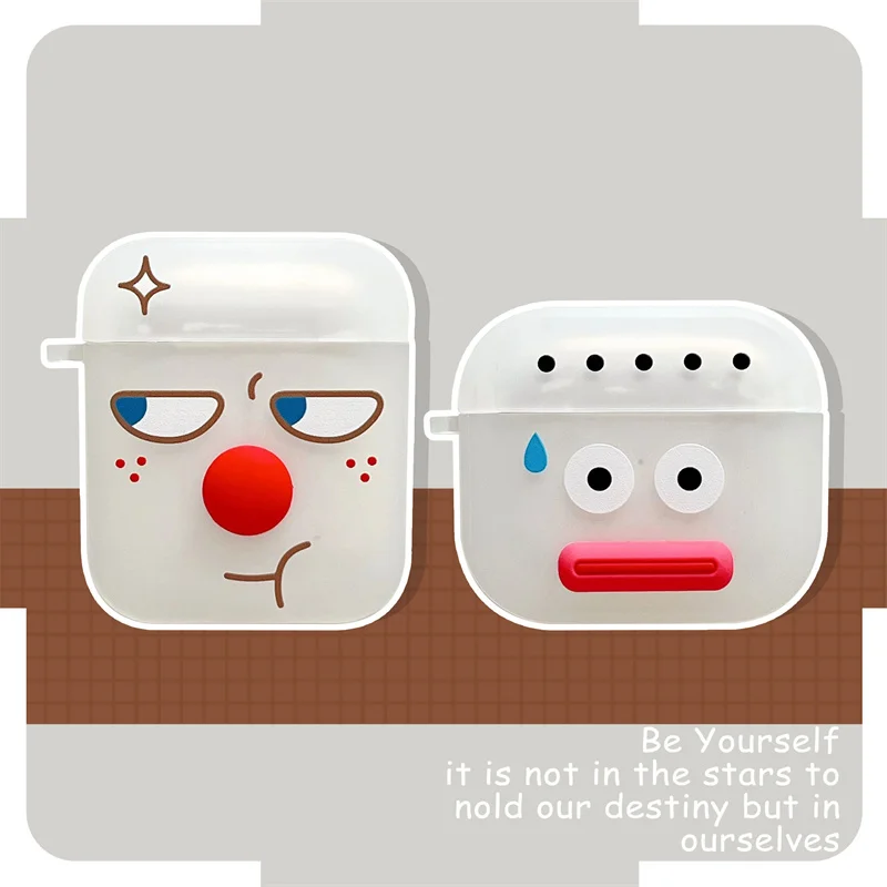 Cute Funny 3D Clown Nose Silicone Earphone Case For Airpods 1 2 Pro With Keychain Wireless Protective Soft Cover For Airpods 3
Cute Funny 3D Clown Nose Silicone Earphone Case For Airpods 1 2 Pro With Keychain Wireless Protective Soft Cover For Airpods 3