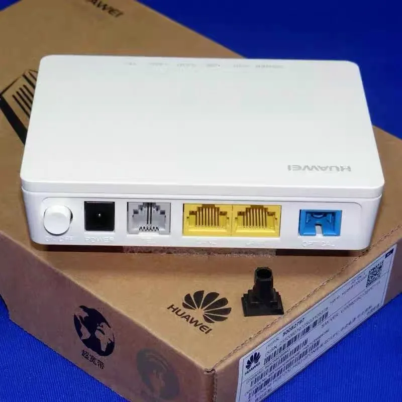 Новинка 10 шт. HG8120C HG8321R EPON GPON XPON 2FE 100Bbs ONU 1GE порт две модели Ftth волоконно-оптический Ont маршрутизатор Olt с адаптером питания
Новинка 10 шт. HG8120C HG8321R EPON GPON XPON 2FE 100Bbs ONU 1GE порт две модели Ftth волоконно-оптический Ont маршрутизатор Olt с адаптером питания