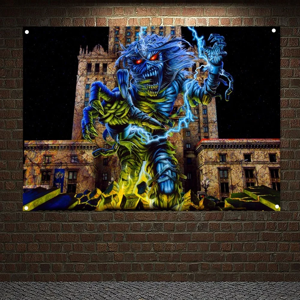 Scary Bloody Art Flag Rock Band Metal Music Banners Canvas Painting Skull Tattoo Posters Wall Stickers Tapestry Wall Decoration
Scary Bloody Art Flag Rock Band Metal Music Banners Canvas Painting Skull Tattoo Posters Wall Stickers Tapestry Wall Decoration