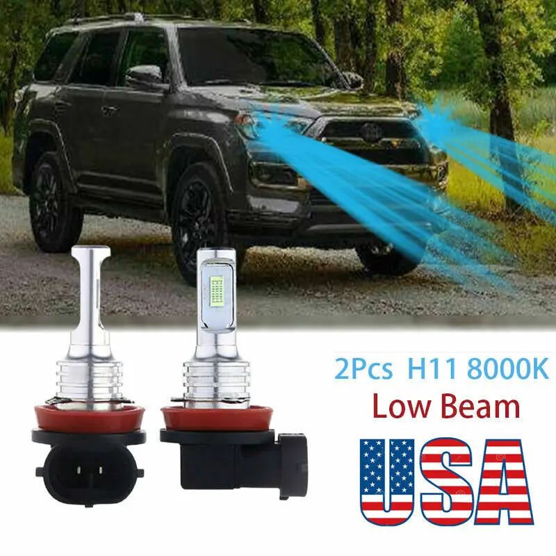 2x70 Вт H11 Светодиодный ная фара, лампа ближнего света 8000K для Toyota 4runner 2006-2020
2x70 Вт H11 Светодиодный ная фара, лампа ближнего света 8000K для Toyota 4runner 2006-2020