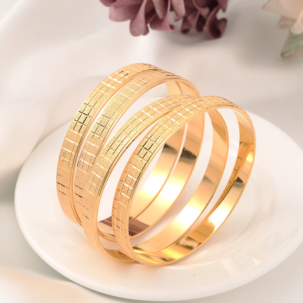 65MM 24K Gold Plated Bangles Ethiopian Africa Fashion Good Bangles For Women African Bride Wedding Bracelet Jewelry Gifts
65MM 24K Gold Plated Bangles Ethiopian Africa Fashion Good Bangles For Women African Bride Wedding Bracelet Jewelry Gifts