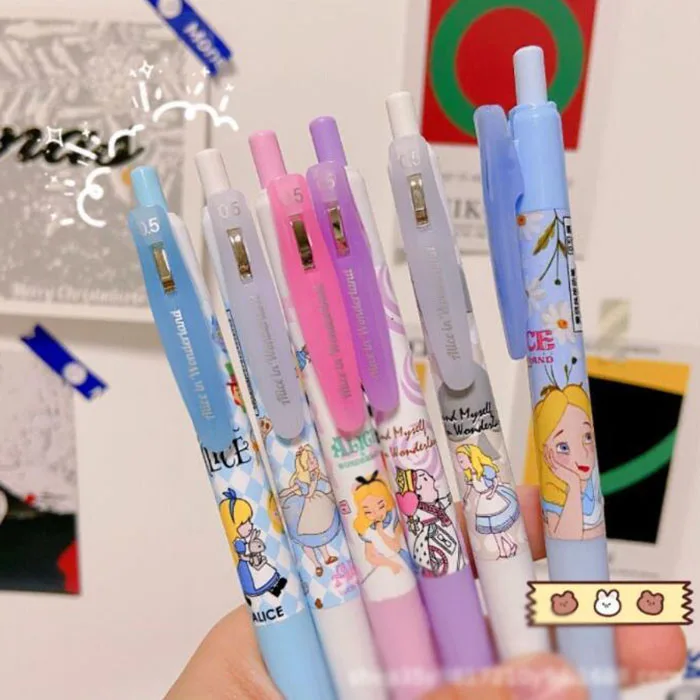 36 pcs/lot Kawaii Princess Press Gel Pen Cute 0.5 mm Black Ink Signature Pens Promotional Gift Stationery School Supplies
36 pcs/lot Kawaii Princess Press Gel Pen Cute 0.5 mm Black Ink Signature Pens Promotional Gift Stationery School Supplies