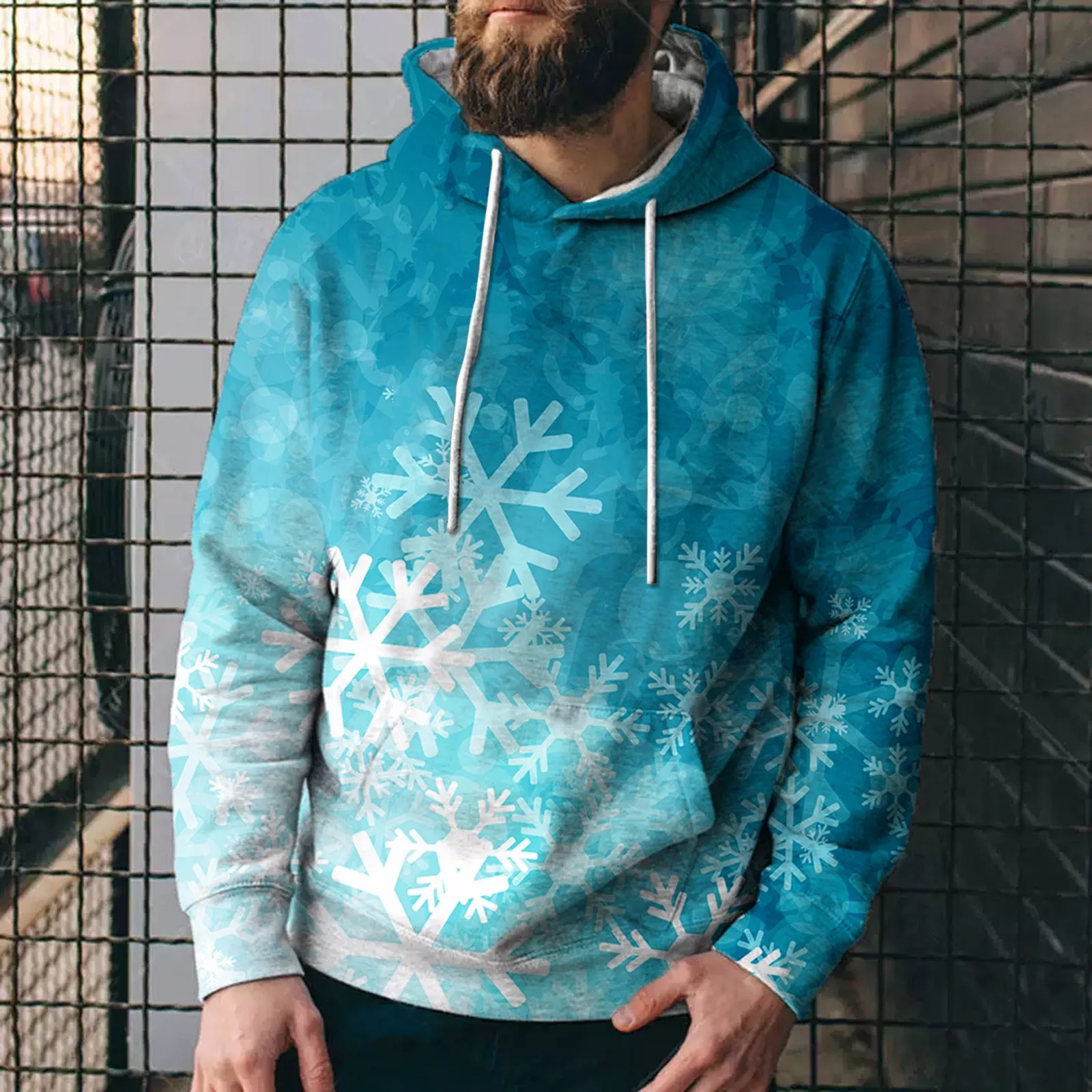 Men's Autumn And Winter Soft Sweatshirt Novelty Christmas Printed Long Sleeve Hooded Sports Sweatshirt Color Shirt Pocket T
Men's Autumn And Winter Soft Sweatshirt Novelty Christmas Printed Long Sleeve Hooded Sports Sweatshirt Color Shirt Pocket T