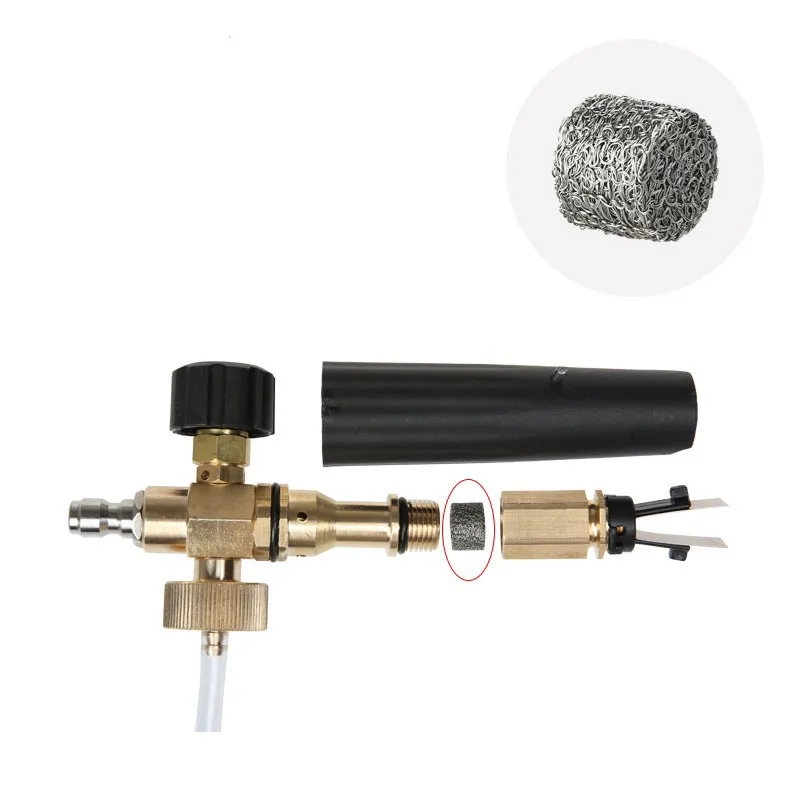 2Pcs Universal 1.1 Mm Thread Foam Categories Orifice Nozzle Tips Maker High Pressure Foam Pot Riser Kits Up To 3,000 PSI
2Pcs Universal 1.1 Mm Thread Foam Categories Orifice Nozzle Tips Maker High Pressure Foam Pot Riser Kits Up To 3,000 PSI
