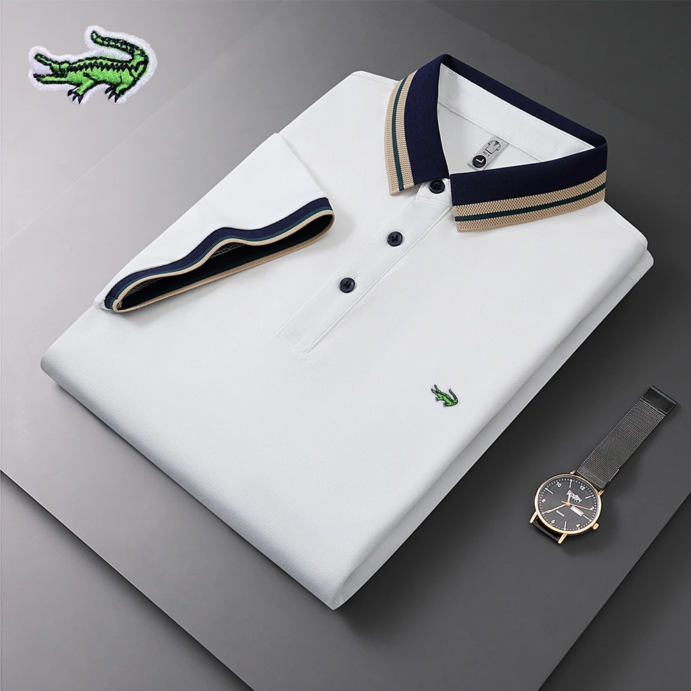 2023 Embroidery CARTELO Polo Men's Hot Selling Polo Shirt Summer New Business Leisure Breathable High-Quality Polo Shirt for Men
2023 Embroidery CARTELO Polo Men's Hot Selling Polo Shirt Summer New Business Leisure Breathable High-Quality Polo Shirt for Men