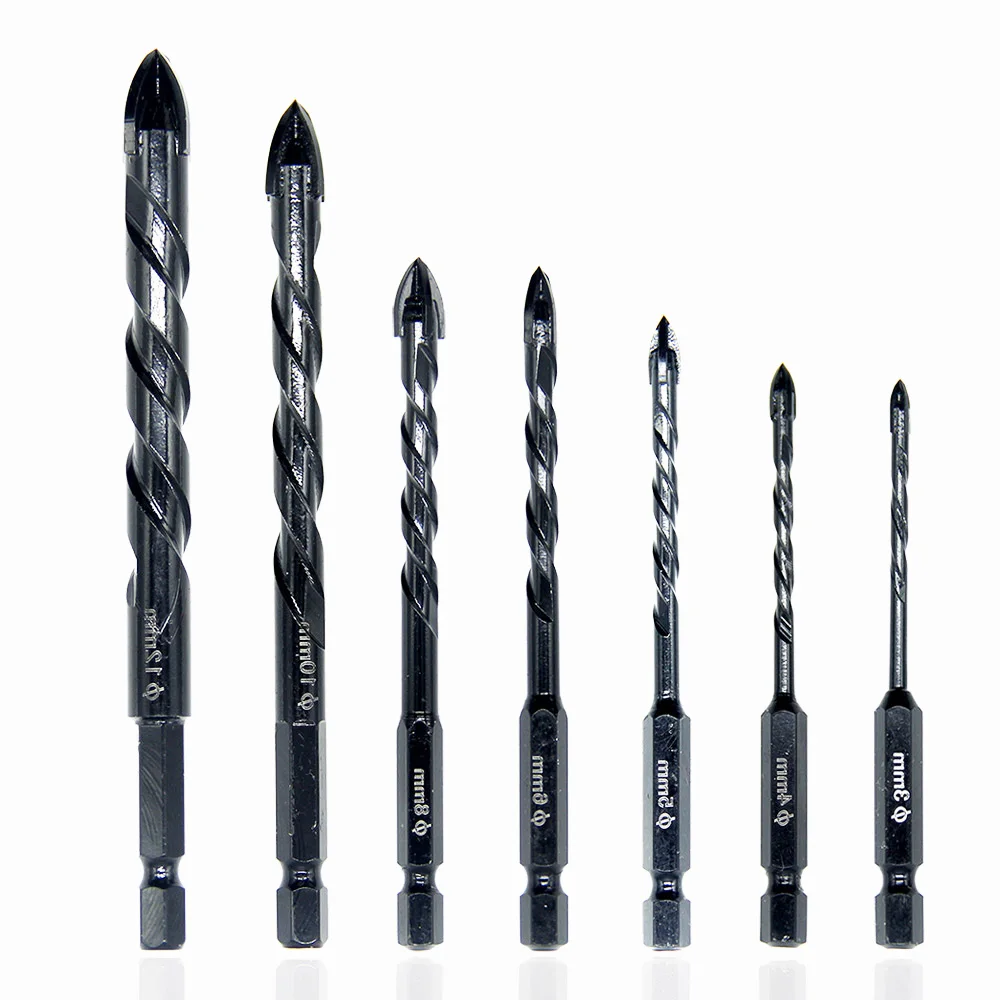 Concrete Tile 3-12mm Bit Opener Hard Glass Hex Brick Alloy Bits Bits Triangle Drill Drill Concrete Ceramic Cross Set Hole
Concrete Tile 3-12mm Bit Opener Hard Glass Hex Brick Alloy Bits Bits Triangle Drill Drill Concrete Ceramic Cross Set Hole