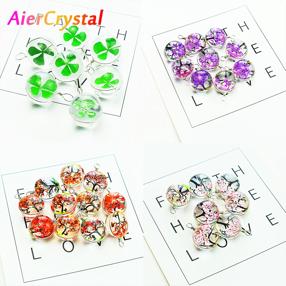 High-end Pure Natural Crystal Necklace Pendant Color Dry Flower Homemade Diy Earrings Jewelry Women's Jewelry Pendant Gift
High-end Pure Natural Crystal Necklace Pendant Color Dry Flower Homemade Diy Earrings Jewelry Women's Jewelry Pendant Gift