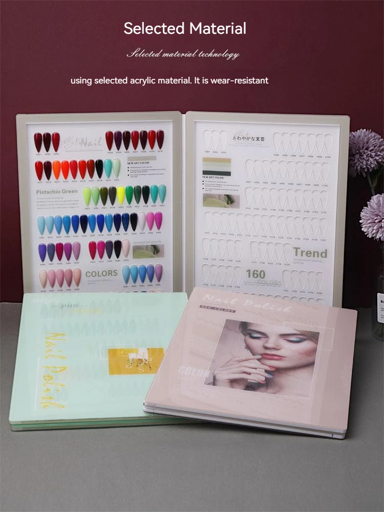 New Acrylic Nail Art Color Display Board 80/100/120/128/160/168/180 Colors Nail Art Decoration Showing Shelf
New Acrylic Nail Art Color Display Board 80/100/120/128/160/168/180 Colors Nail Art Decoration Showing Shelf