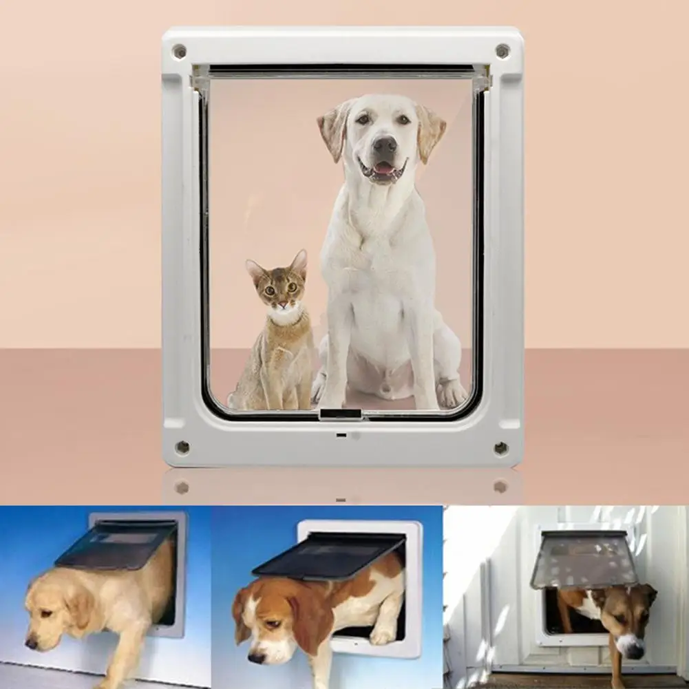 1Pcs Pet Screen Doors Puppy Safety Flap Free Entry Exit Quiet Gate Pet Supplies For Large Medium Dogs
1Pcs Pet Screen Doors Puppy Safety Flap Free Entry Exit Quiet Gate Pet Supplies For Large Medium Dogs