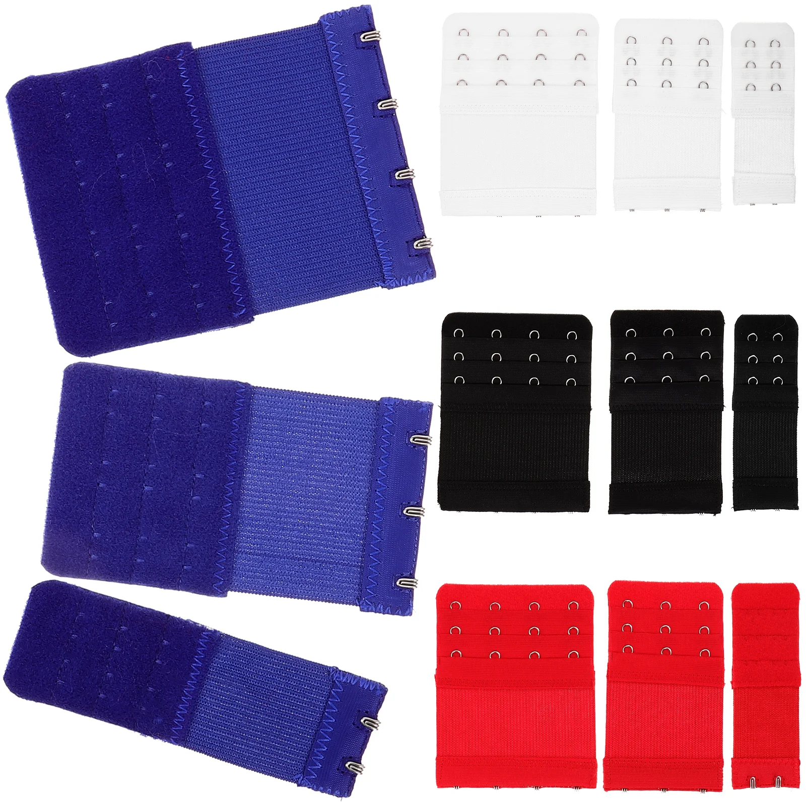 12 шт. удлинитель, 4 крючка, три кнопки, удлинитель, регулирующий женский 
12 шт. удлинитель, 4 крючка, три кнопки, удлинитель, регулирующий женский